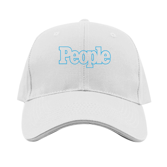 People Magazine Logo Dad Baseball Cap Hat