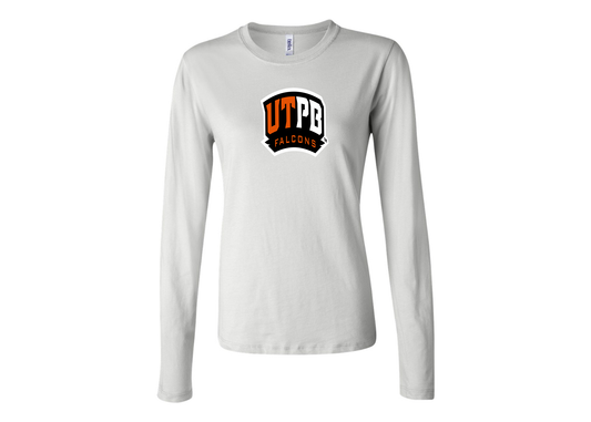BELLA CANVAS Women’s UTPB Falcons Jersey Long Sleeve Tee