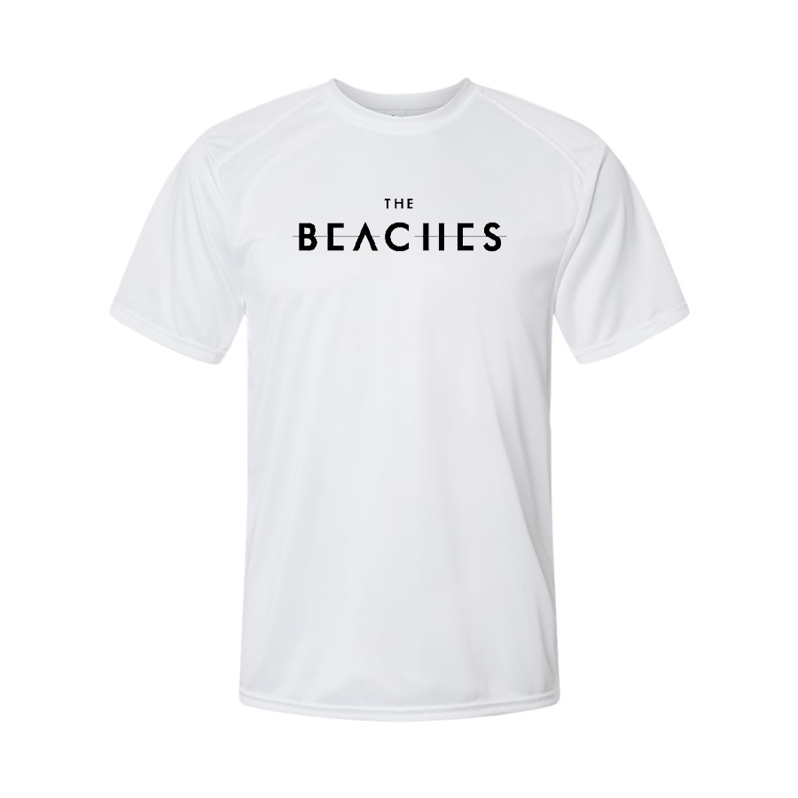 Men's The Beaches Logo Polyester T-Shirt