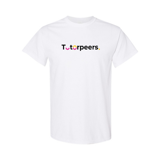 Men's Tutorpeers Logo Cotton T-Shirt