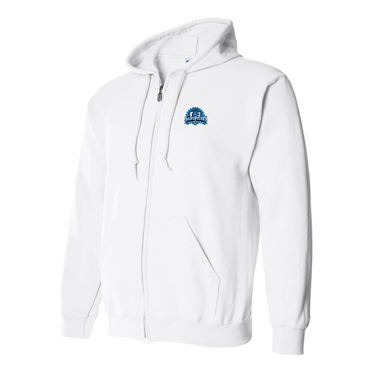 Men's Saint Peters Peacocks Logo Zipper Hoodie