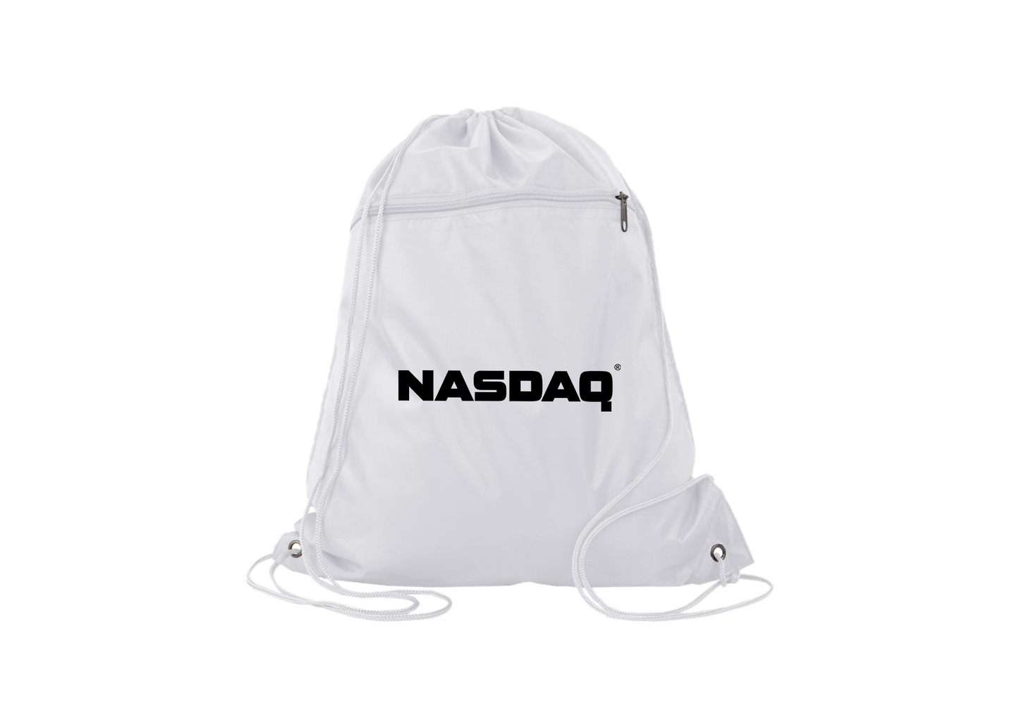 Nasdaq Logo Q-Tees - Polyester Cinchpack