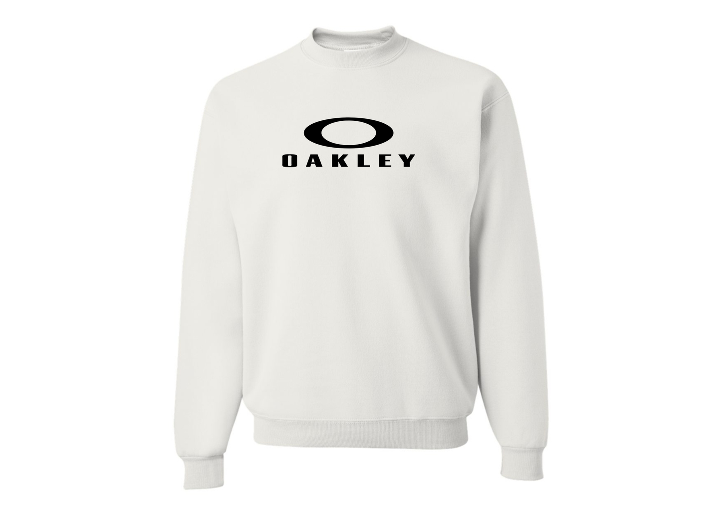 Men's Oakley Logo JERZEES NuBlend Crewneck Sweatshirt