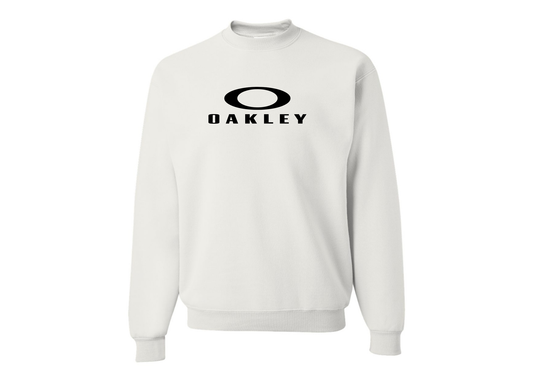 Men's Oakley Logo JERZEES NuBlend Crewneck Sweatshirt