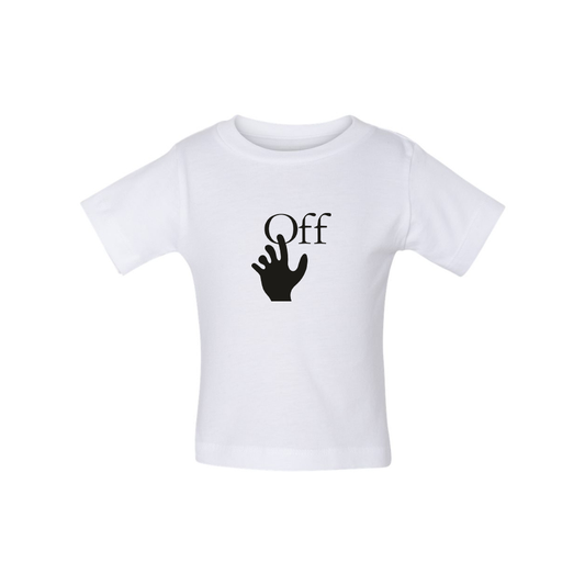 Off-White Hand BELLA CANVAS Infant Jersey Tee