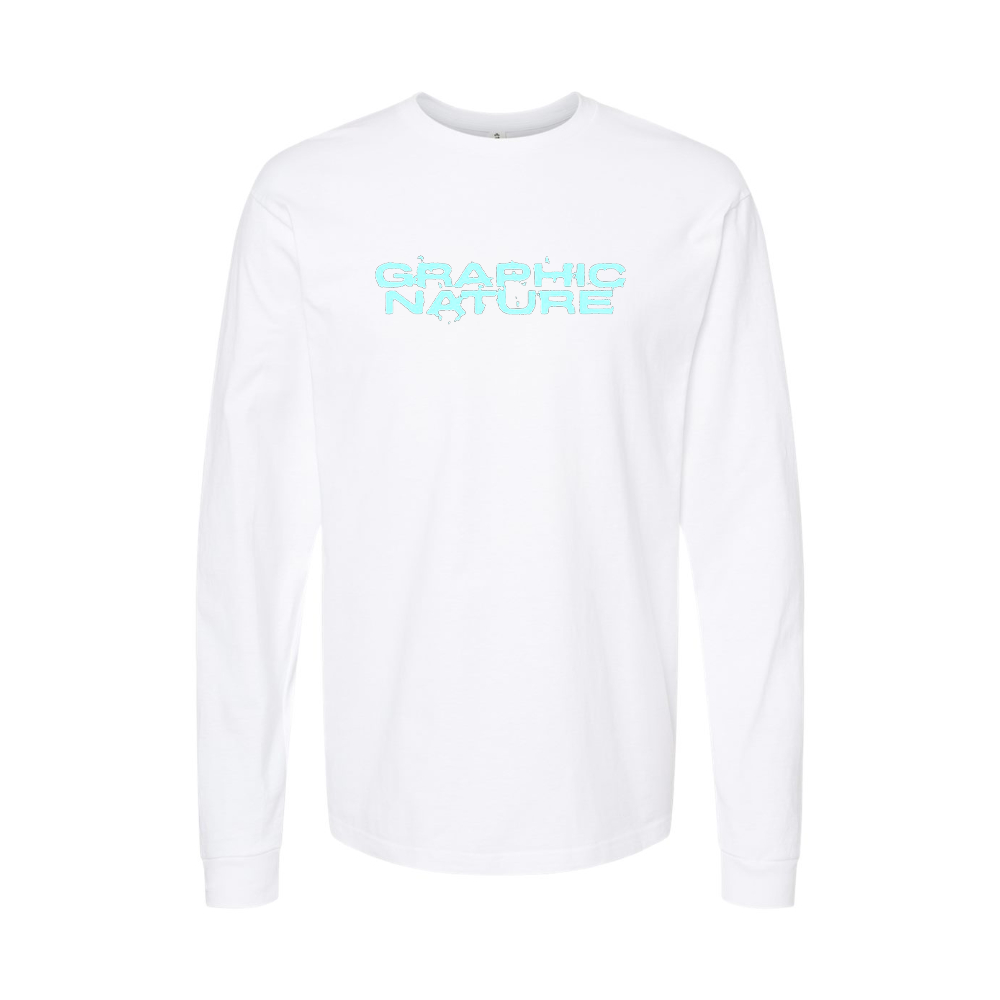 Men's Graphic Nature Logo Long Sleeve T-Shirt