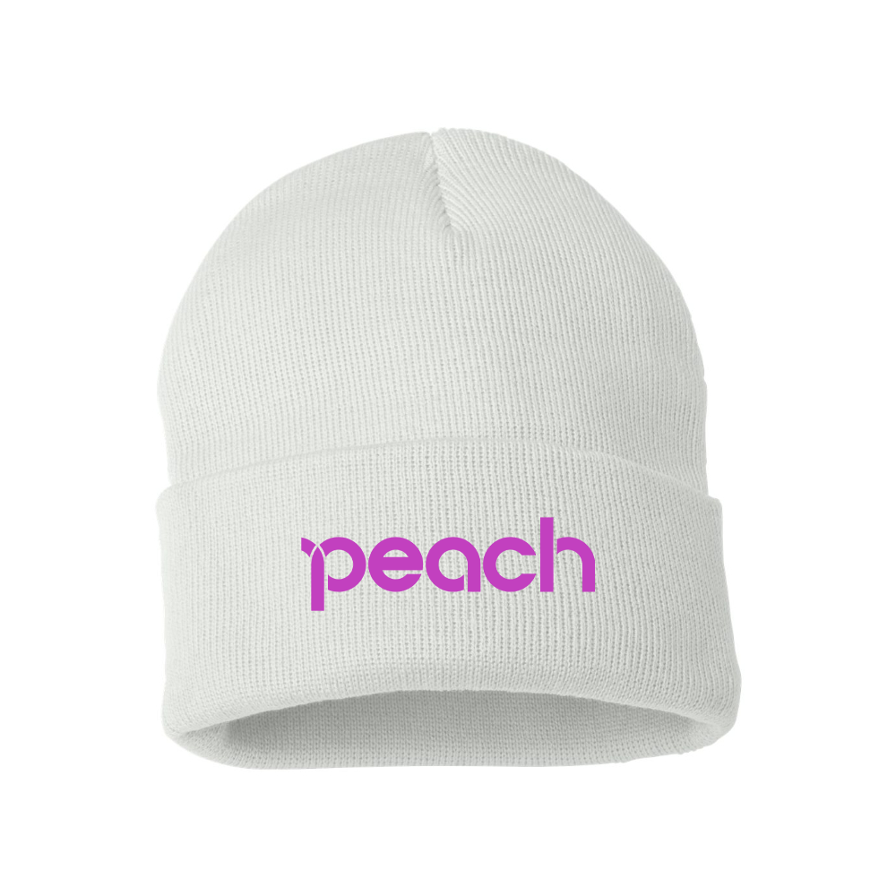 Peach Aviation Logo Beanie Hat