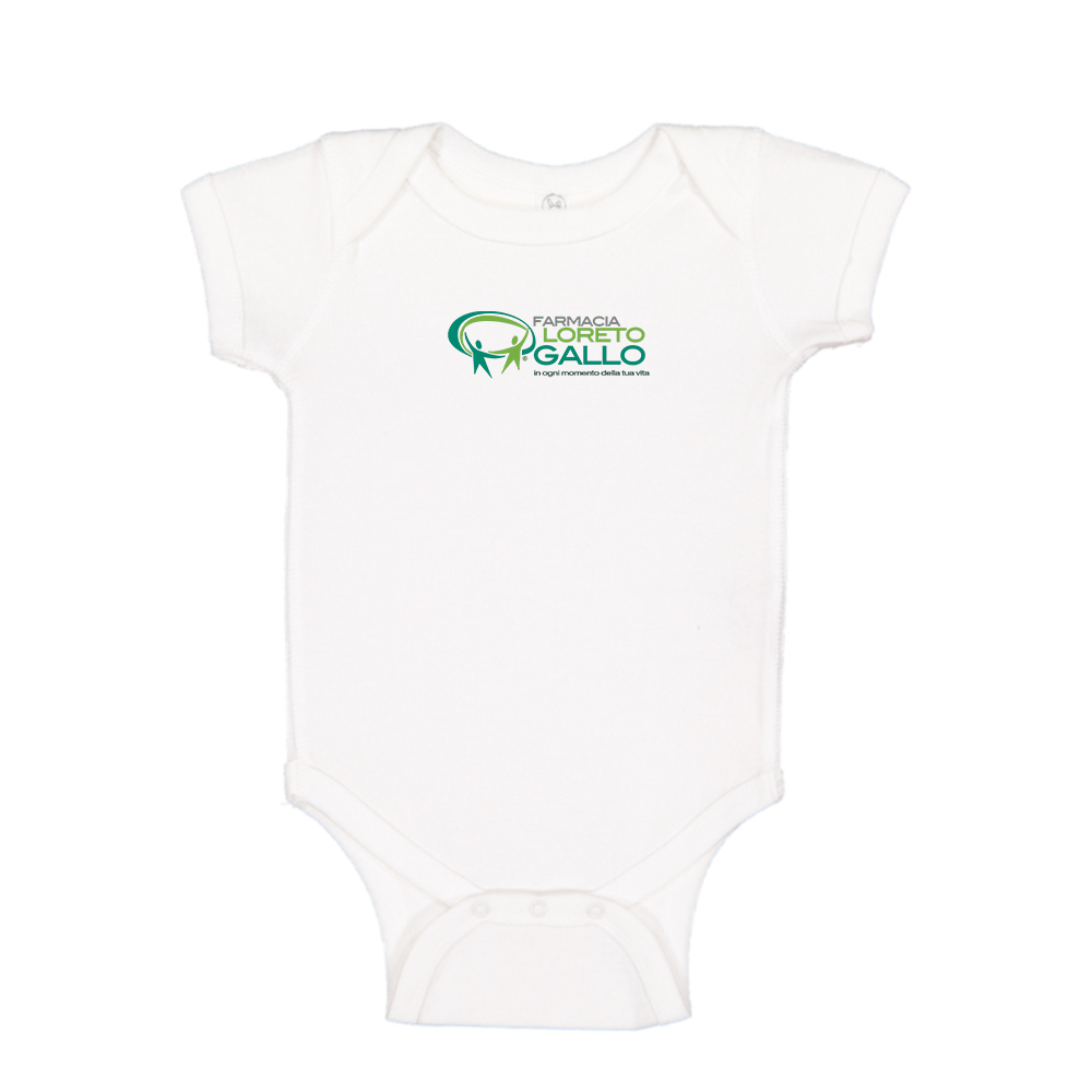 Farmacia Loreto Gallo Logo Baby Romper Onesie