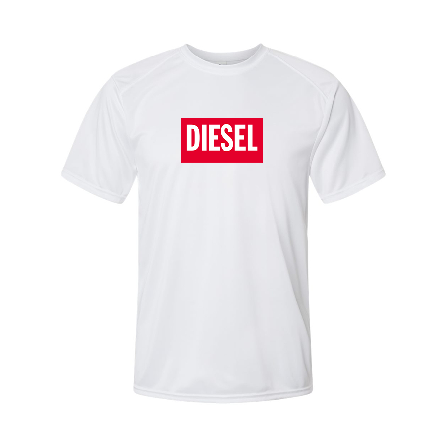 Men's Diesel Logo Polyester T-Shirt