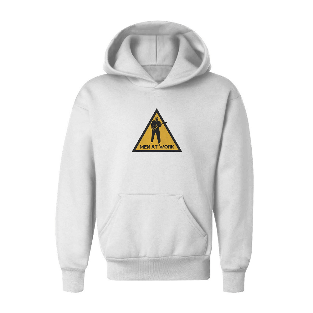 Youth Men at Work Logo Pullover Hoodie