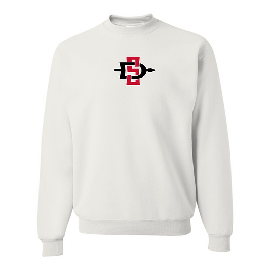 Men's San Diego State Aztecs Logo  JERZEES NuBlend Crewneck Sweatshirt