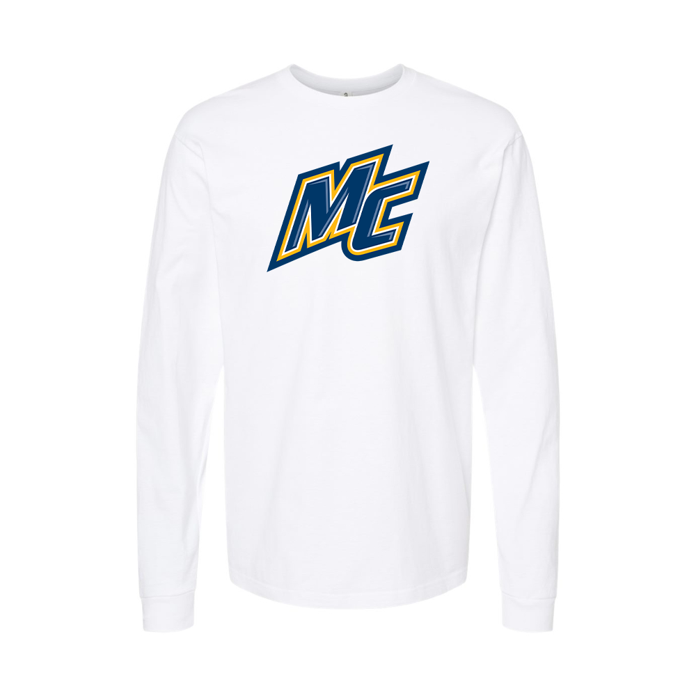 Men's Merrimack Warriors Logo Long Sleeve T-Shirt