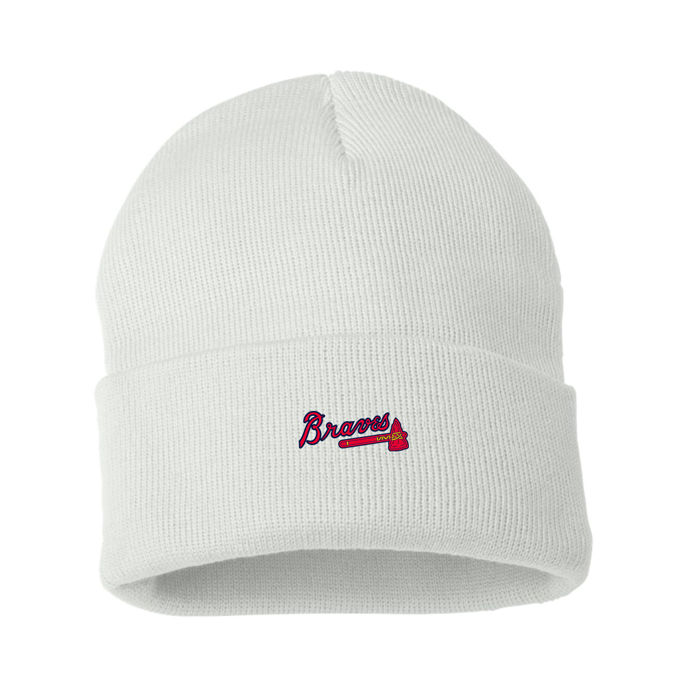 Atlanta Braves Logo Beanie Hat