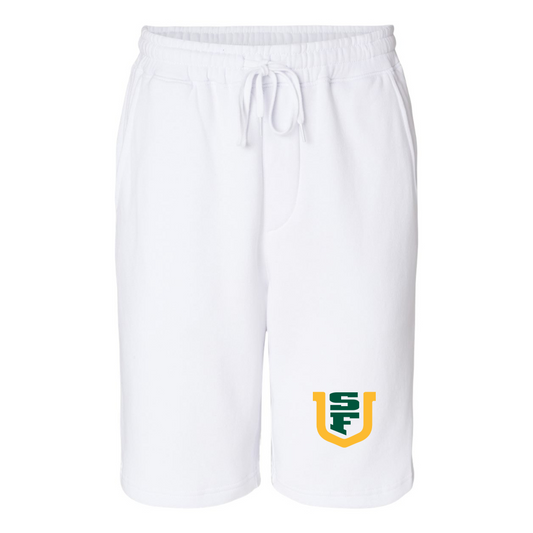 Men's San Francisco Dons Logo Independent Trading Co Midweight Fleece Shorts
