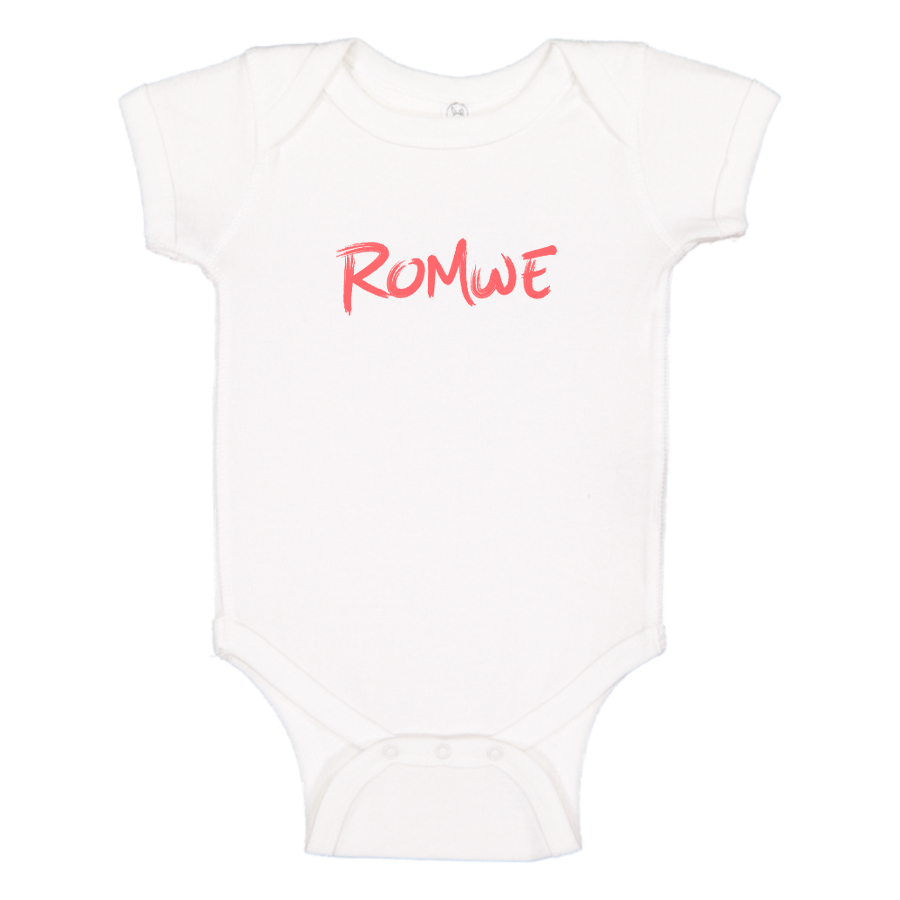 Romwe Logo Baby Romper Onesie