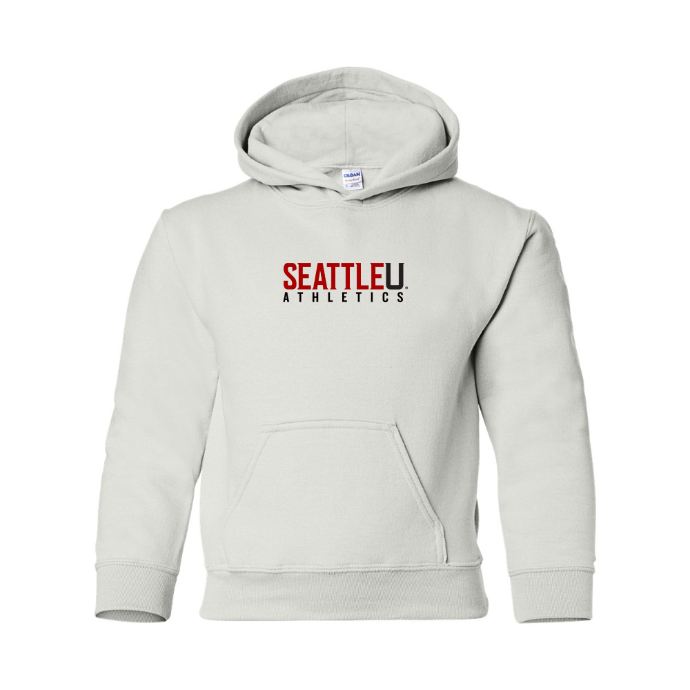 Youth Seattle Redhawks Logo Gildan Heavy Blend  Hooded Sweatshirt