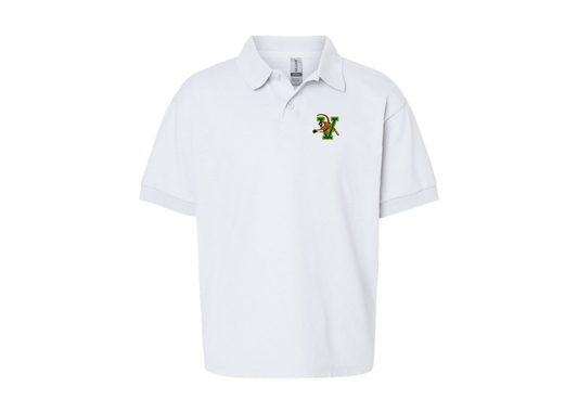 Youth Vermont Catamounts Dry Blend Jersey Polo