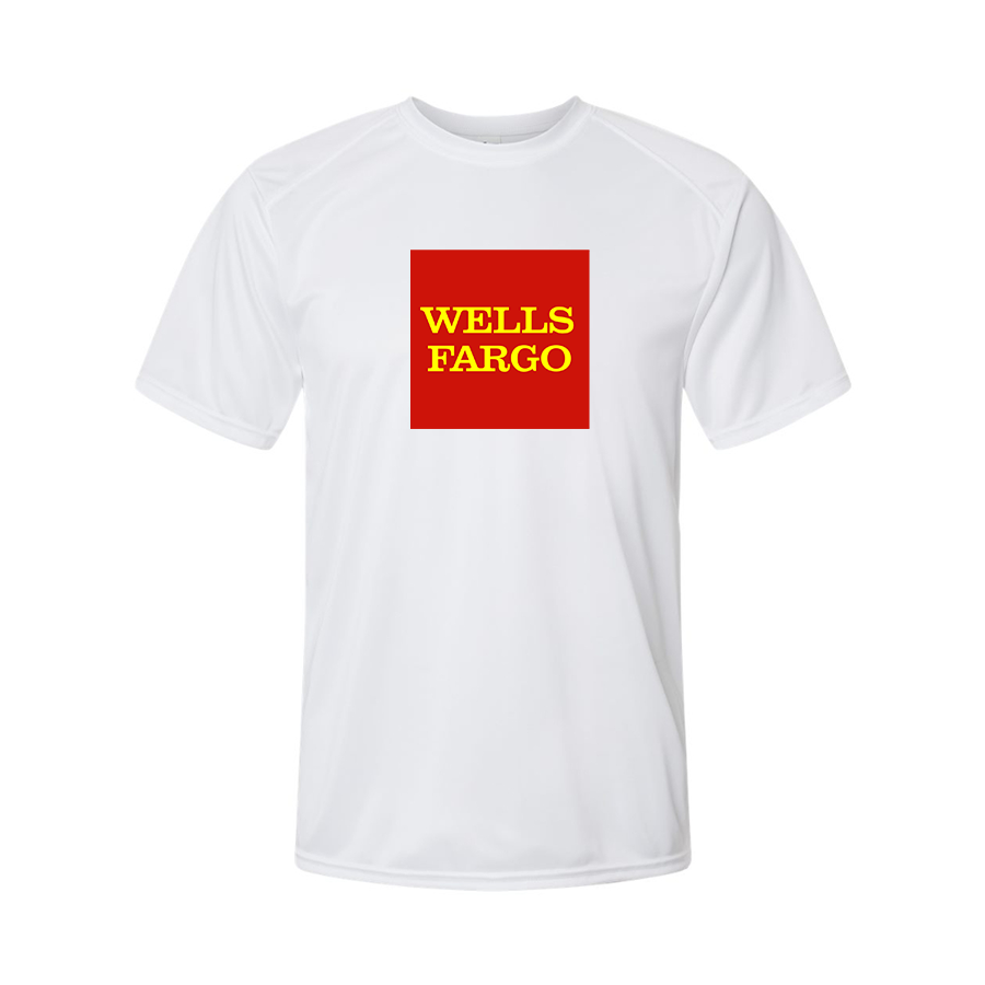 Men's Wells Fargo Logo Polyester T-Shirt