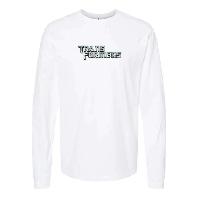 Men's Transformers Logo Long Sleeve T-Shirt