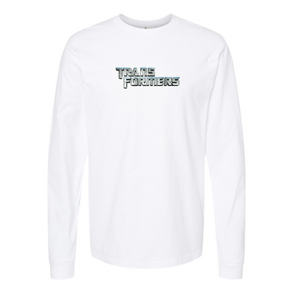 Men's Transformers Logo Long Sleeve T-Shirt