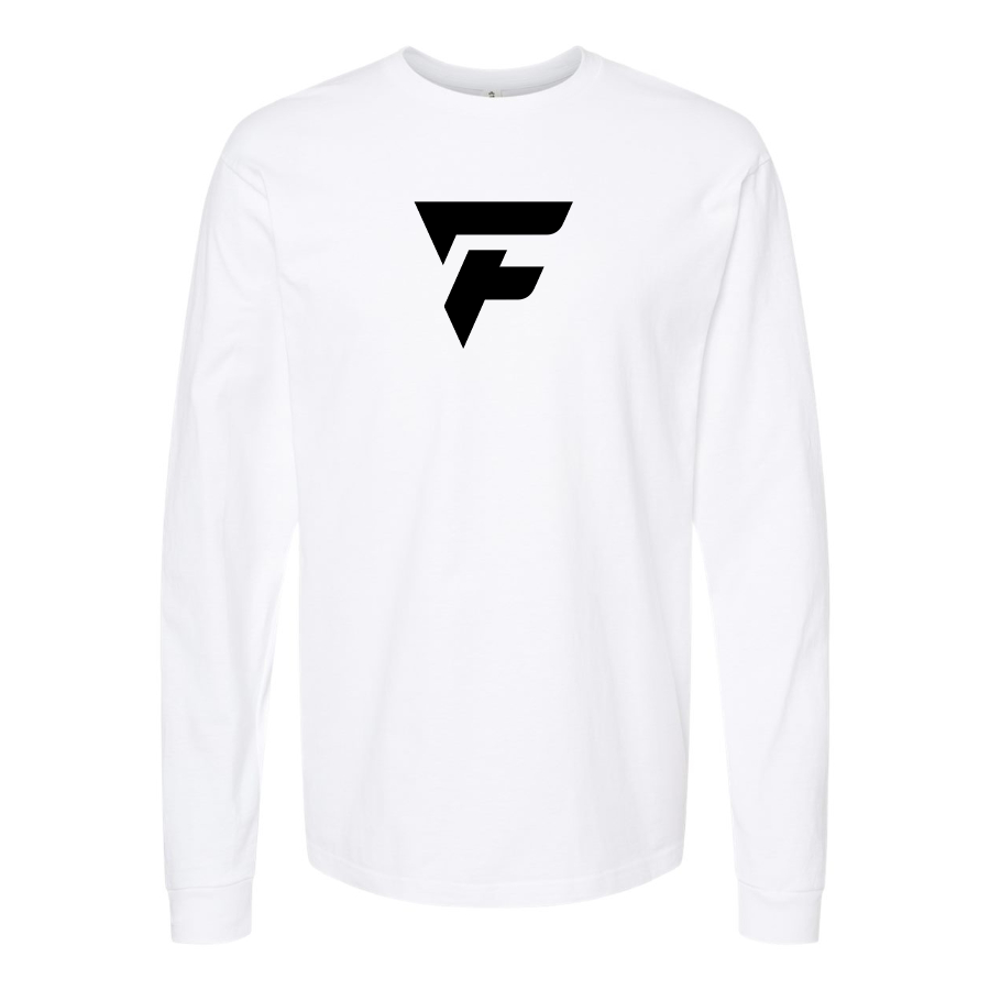 Youth Fittipaldi Logo Cotton Long Sleeve T-Shirt