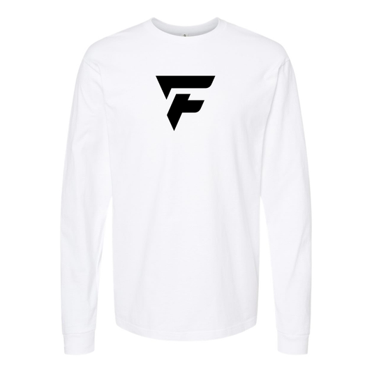 Youth Fittipaldi Logo Cotton Long Sleeve T-Shirt