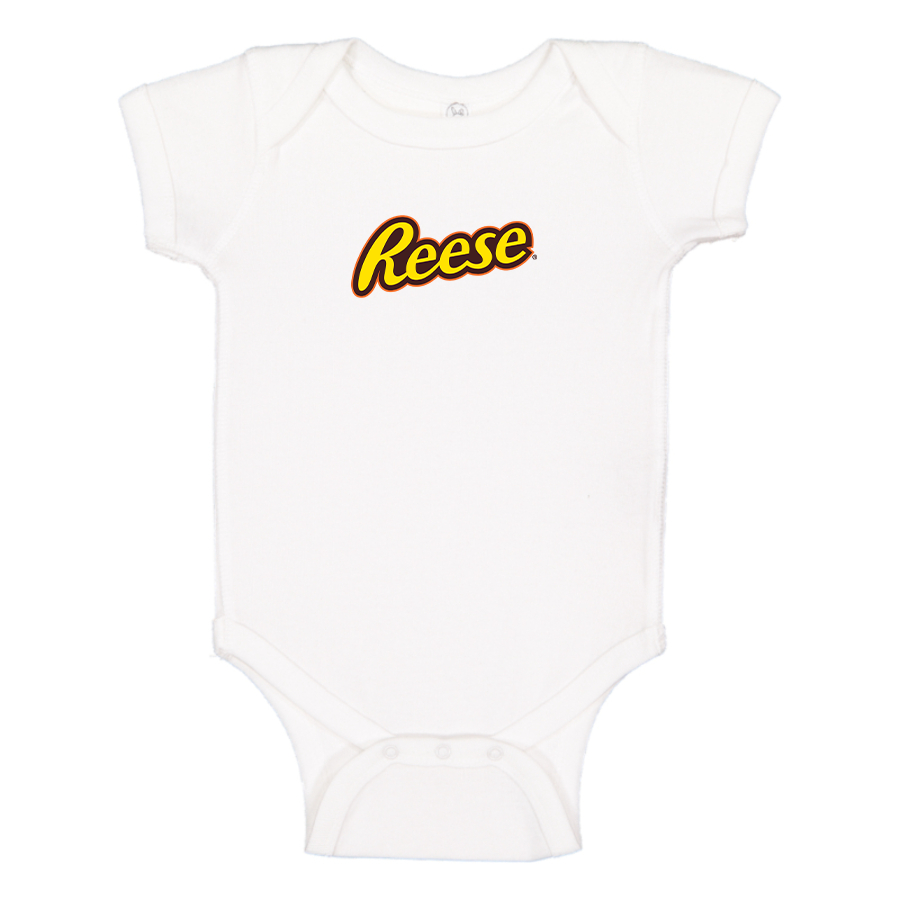 Reese Peanut Butter Logo Baby Romper Onesie
