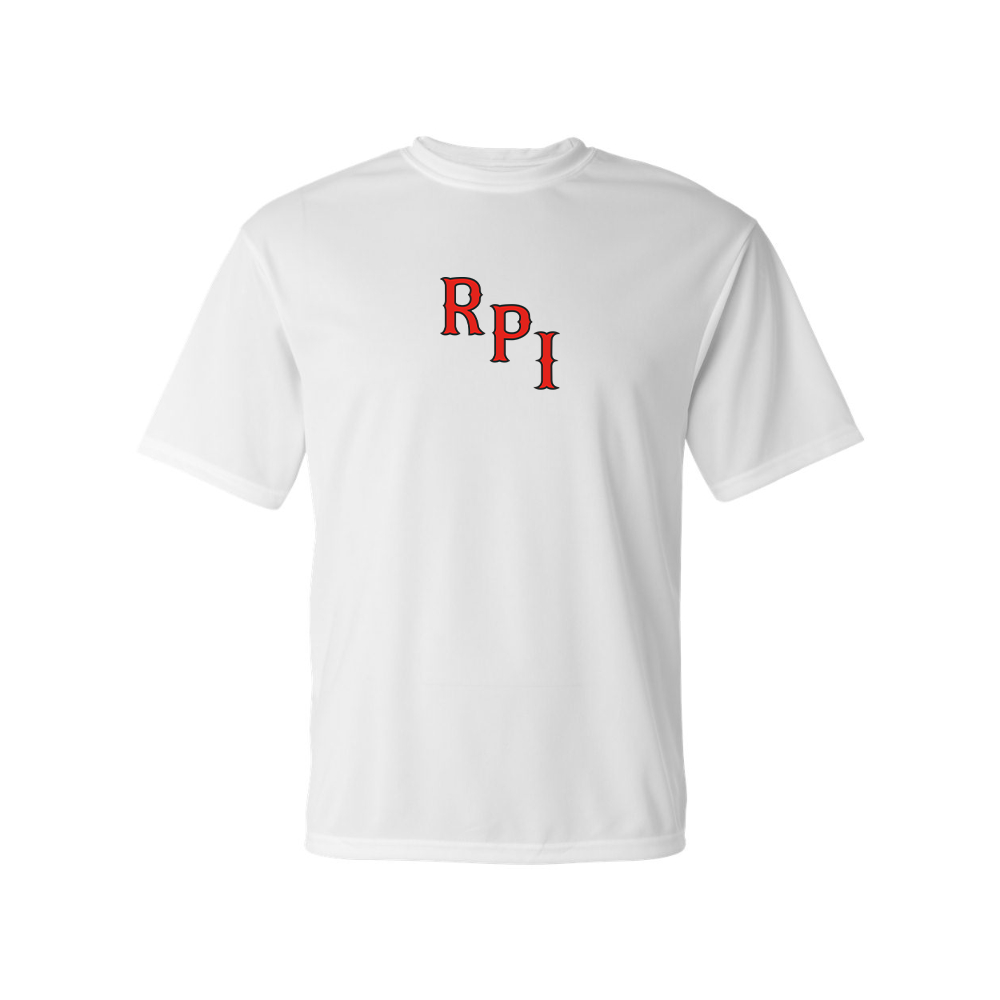 Men's RPI Engineers Logo Polyester T-Shirt