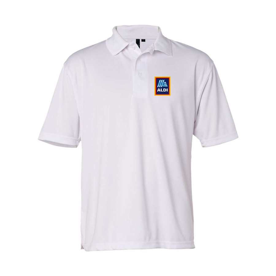 Men's Aldi Logo Sierra Pacific Moisture Free Mesh Polo