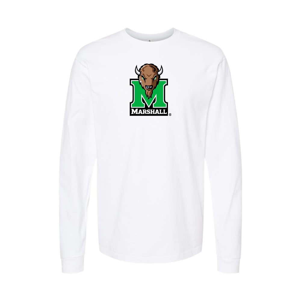 Men's Marshall Thundering Herd Logo Long Sleeve T-Shirt