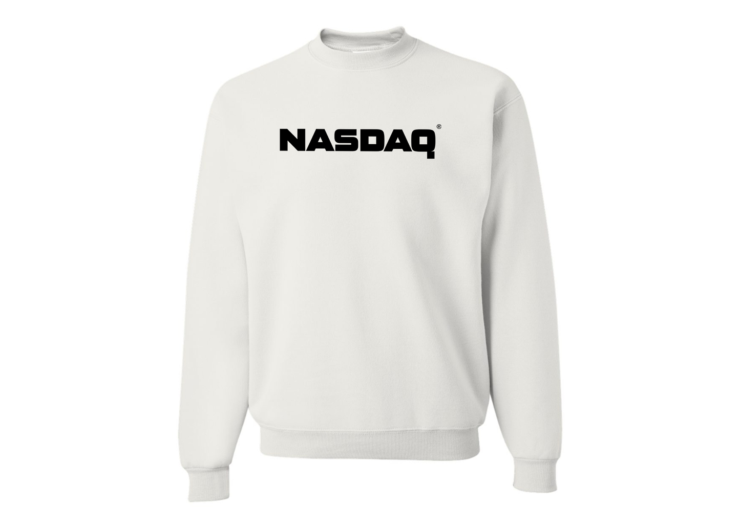 Men's Nasdaq Logo  JERZEES NuBlend Crewneck Sweatshirt