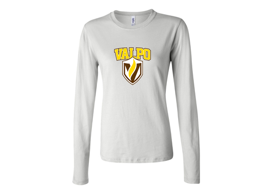 BELLA CANVAS Women’s Valparaiso Crusaders Jersey Long Sleeve Tee