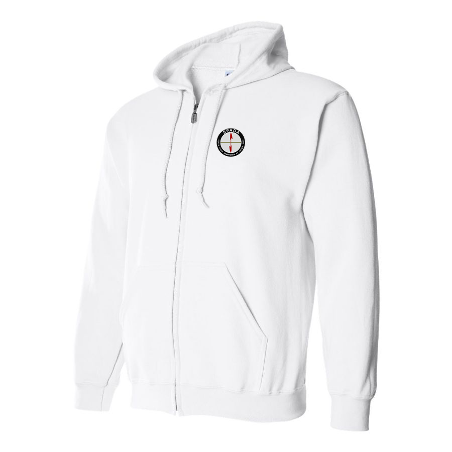 Men's Spada Vetture Sport Logo Zipper Hoodie