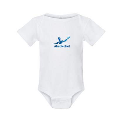 AkzoNobel Logo  Rabbit Skins Infant Baby Rib Bodysuit
