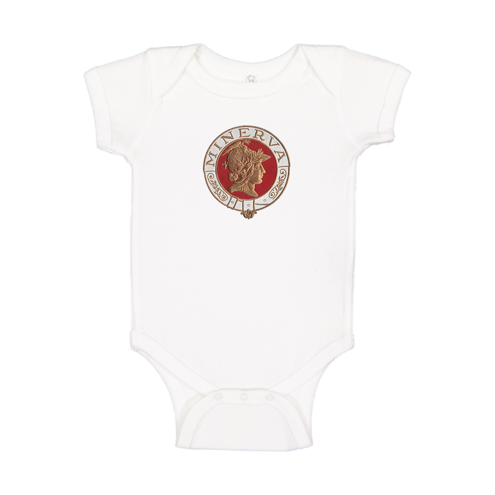 Minerva Cars Logo Baby Romper Onesie