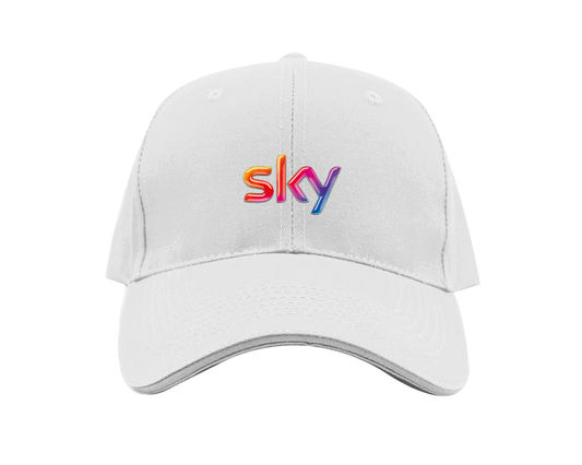 Sky Logo Dad Baseball Cap Hat