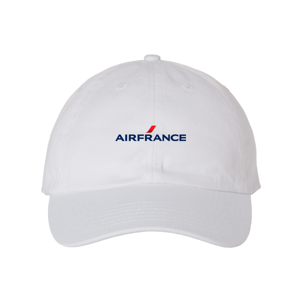 Air France Logo  Valucap Adult Bio-Washed Classic Dad Hat