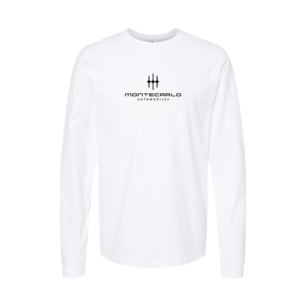 Men's Monte Carlo Automobiles Logo Long Sleeve T-Shirt