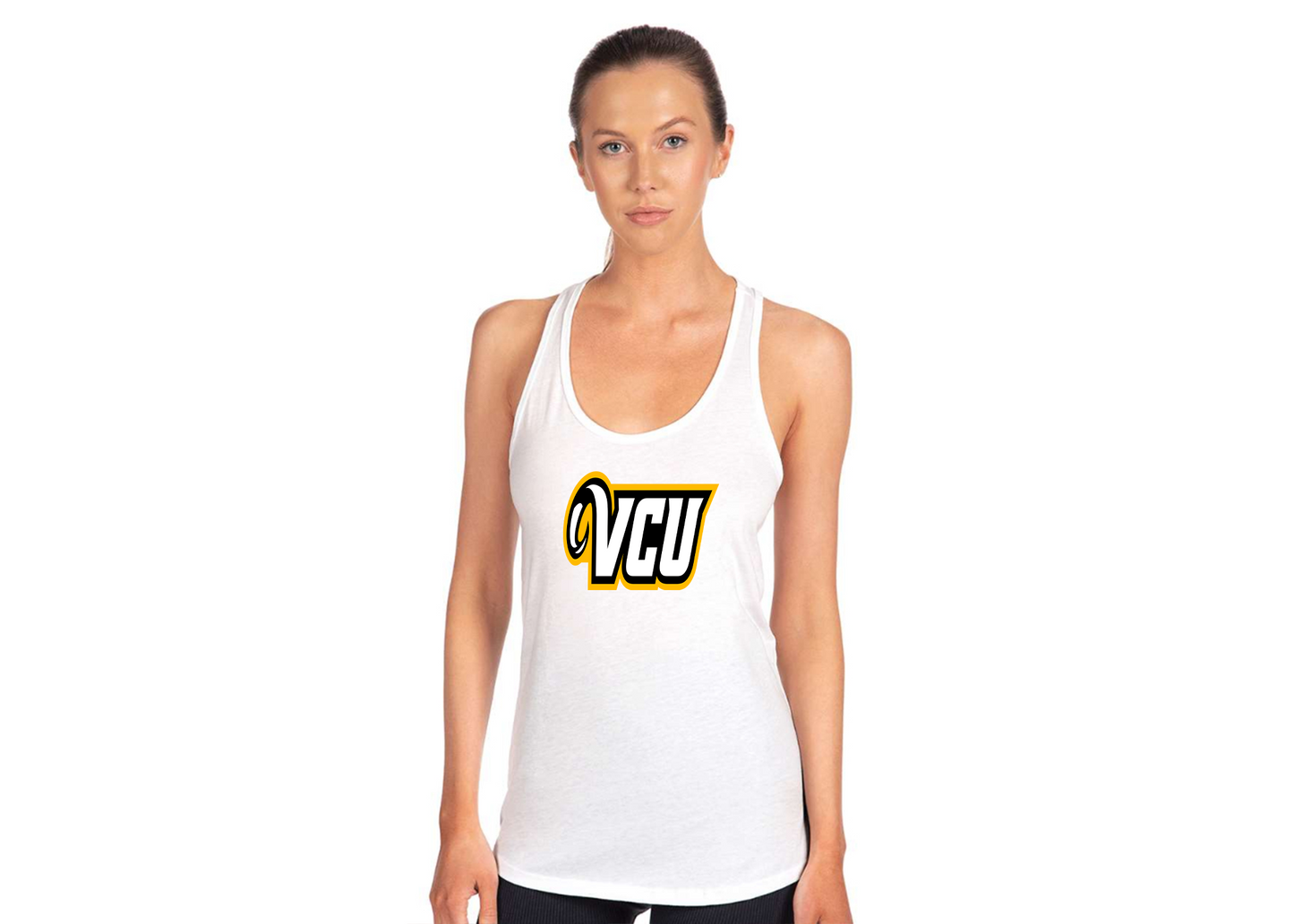 Women's Virginia Commonwealth Rams Next Level Ideal Racerback Tank