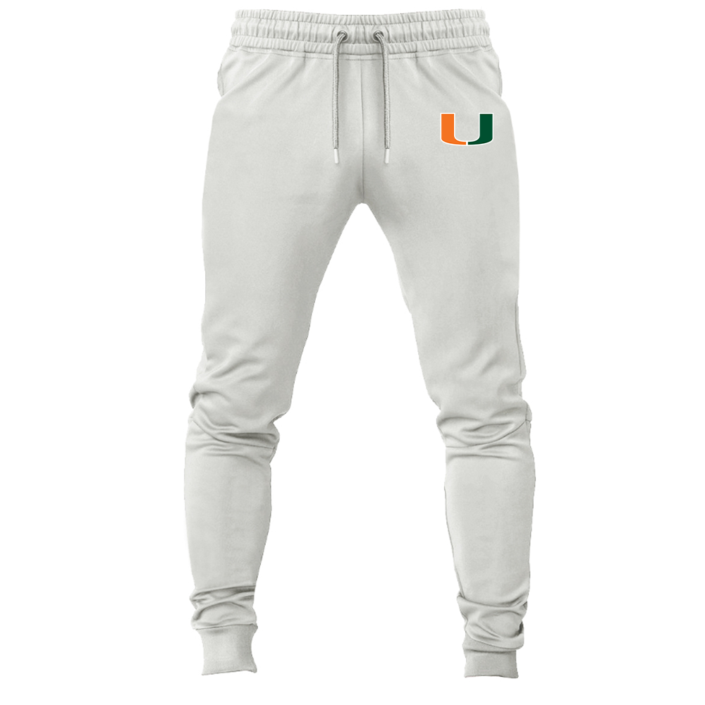Men's Miami Hurricanes Logo Joggers Sweatpants