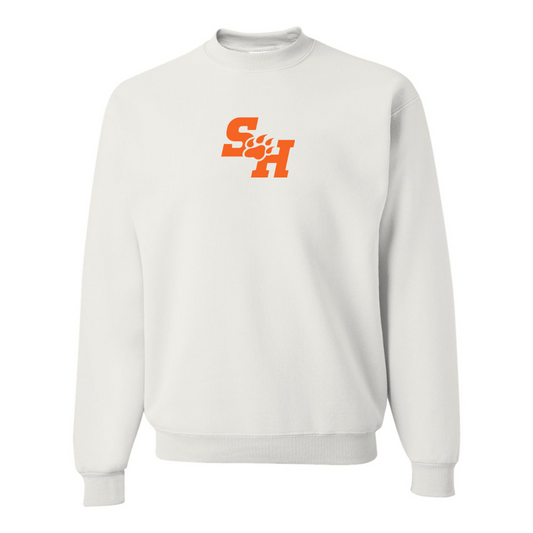 Men's Sam Houston State Bearkats Logo JERZEES NuBlend Crewneck Sweatshirt