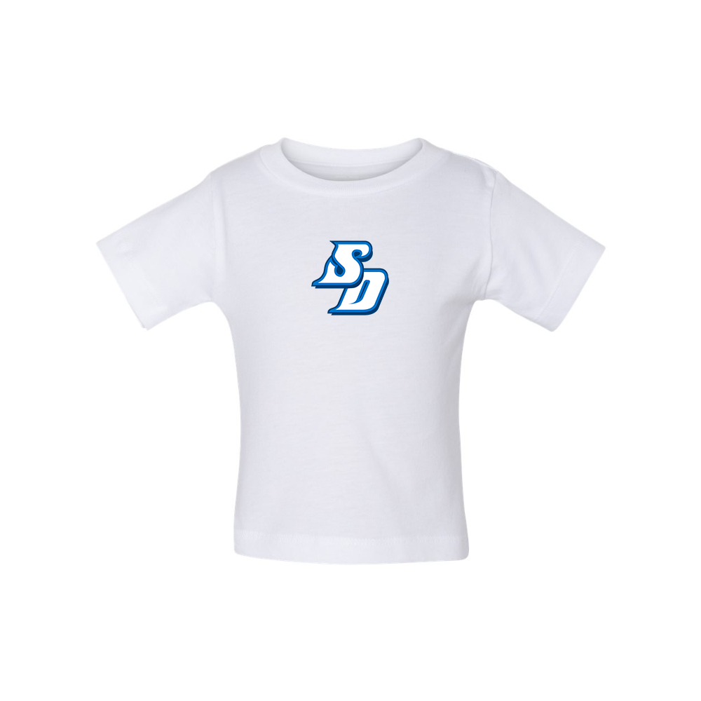 San Diego Toreros Logo BELLA CANVAS Infant Jersey Tee