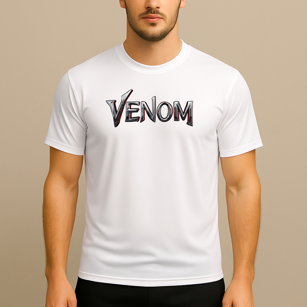 Men's Venom Movie Polyester T-Shirt