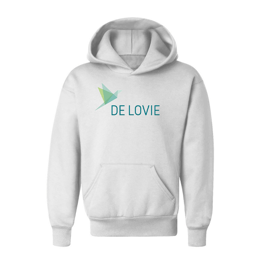 Youth De Lovie Logo Pullover Hoodie