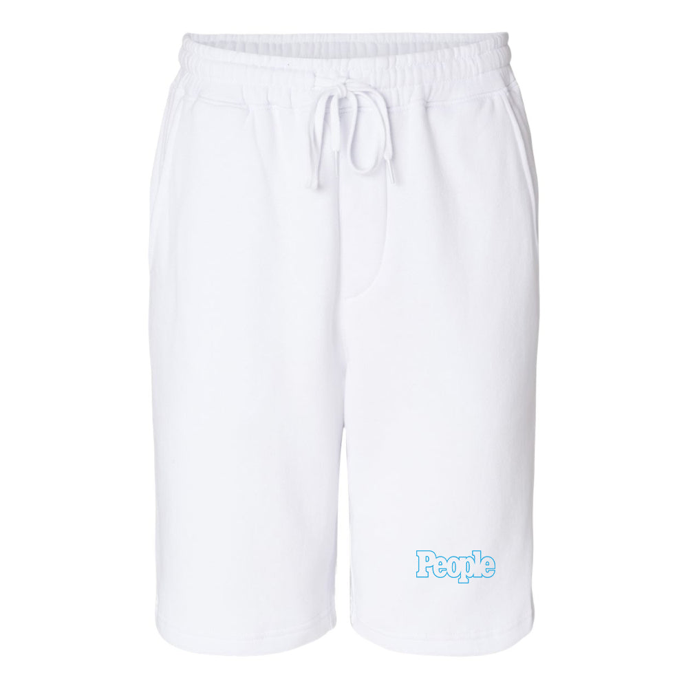 Men's People Magazine Logo Independent Trading Co Midweight Fleece Shorts