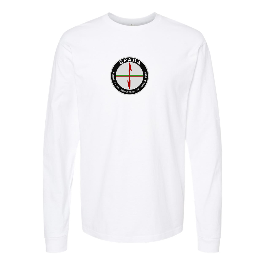Men's Spada Vetture Sport Logo Long Sleeve T-Shirt