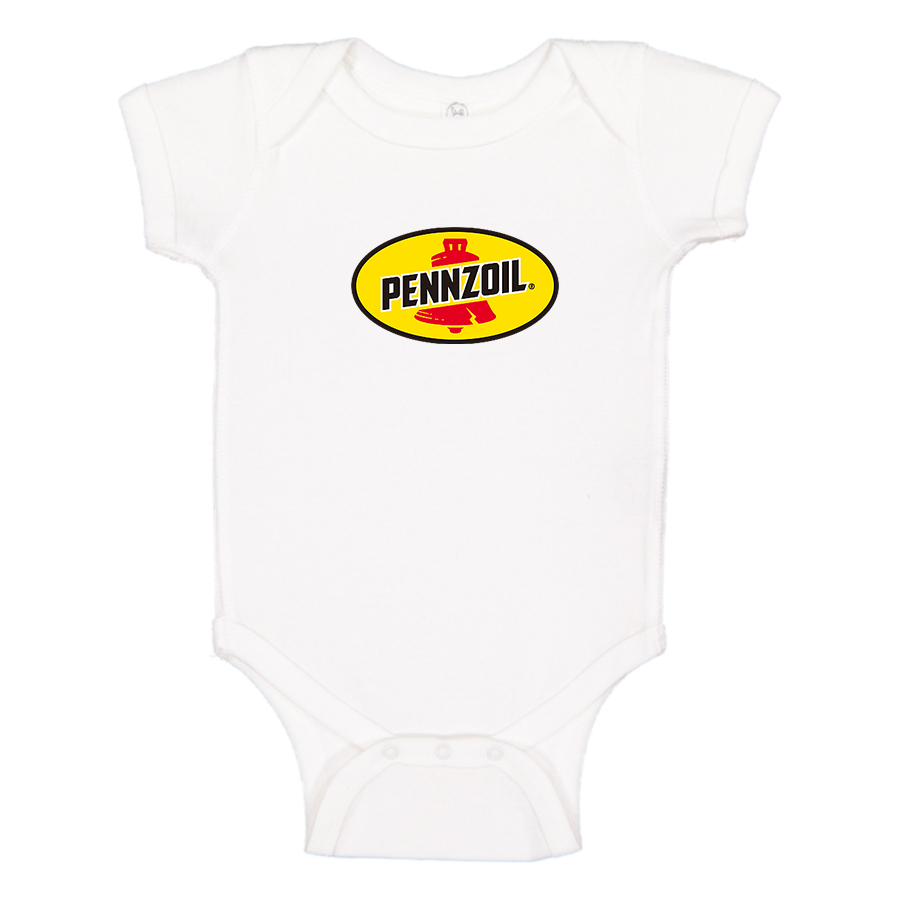 Pennzoil Logo Baby Romper Onesie
