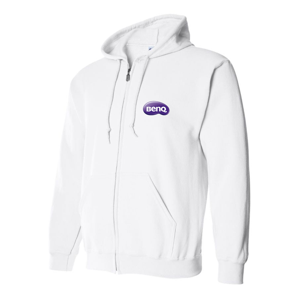 Men's BenQ Logo Zipper Hoodie