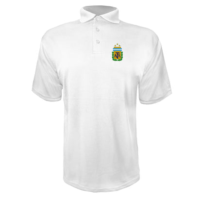 Men's Argentina National Soccer Team Polyester Polo