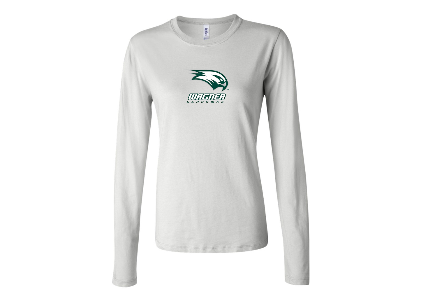 BELLA CANVAS Women’s Wagner Seahawks Jersey Long Sleeve Tee